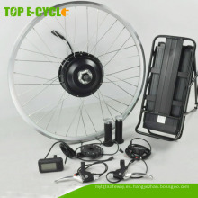 Kit de motor de bicicleta eléctrica de rueda delantera de alta potencia 500W